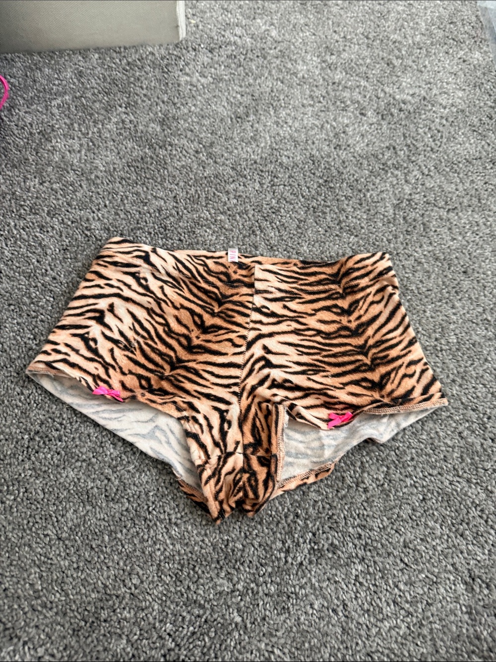 Tiger Print High-Waist Boyshorts - Women's Intimates